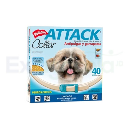 COLLAR ANTIPULGAS HOLLIDAY X 40 CM