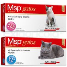MSP GATOS DESPARASITANTE EXIAGRICOLA