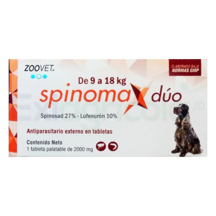 SPINOMAX DUO DE 9 A 18 KG