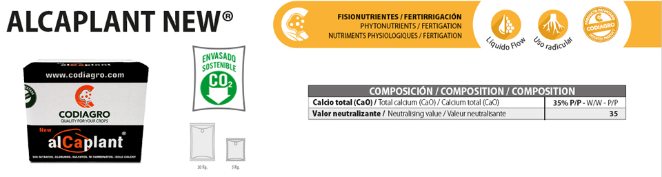 Alcaplant es calcio puro para los cultivos